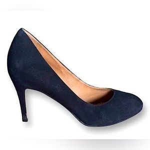 Corso Como Black Suede High Heel Pump Shoes sz 8M NWOT